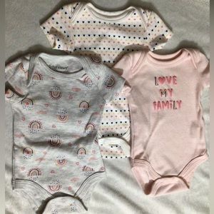 Baby Girl Onsies 0-3 months